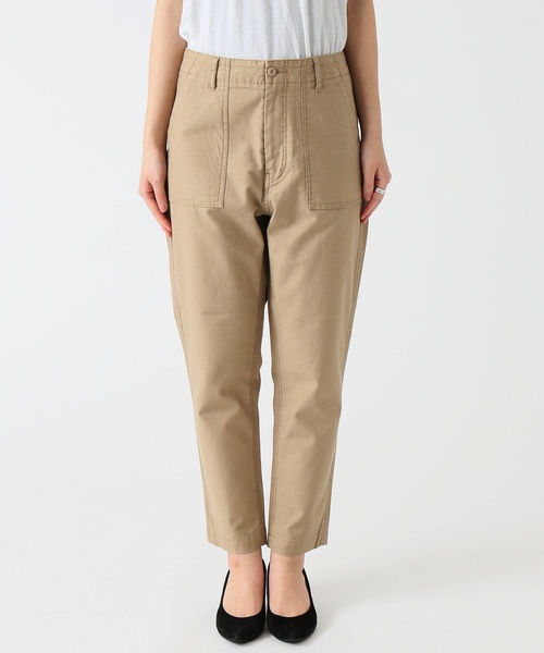 JOURNAL STANDARD relume(ジャーナルスタンダード レリューム)の「バックサテン ベイカー テーパード パンツ_#(カーゴパンツ・レディース・ベージュ/カーキ・40/38/36/34)」の18枚目の写真