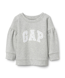 GAP | Gap バルーンスリーブ ロゴスウェットシャツ(スウェット)