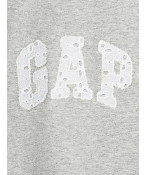 GAP（ギャップ）の「Gap バルーンスリーブ ロゴスウェットシャツ（スウェット・キッズ・ライトグレー・18-24M/3-6M/6-12M/12-18M/0-3M）」の3枚目の写真