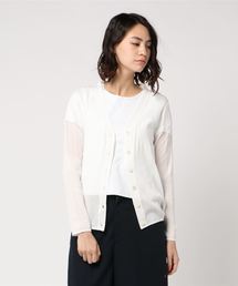 Letroyes | 透かし編みVネックカーディガン(カーディガン/ボレロ)