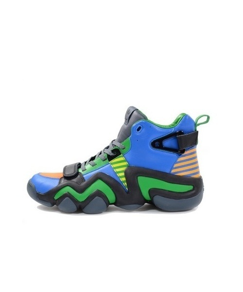 adidas Originals（アディダスオリジナルス）の「アディダス×オープニングセレモニー クレイジー8 テニス adidas×OC CRAZY 8 TENNIS（スニーカー・メンズ・グリーン/ブルー・26.5cm/27cm/27.5cm/28cm/28.5cm）」の3枚目の写真