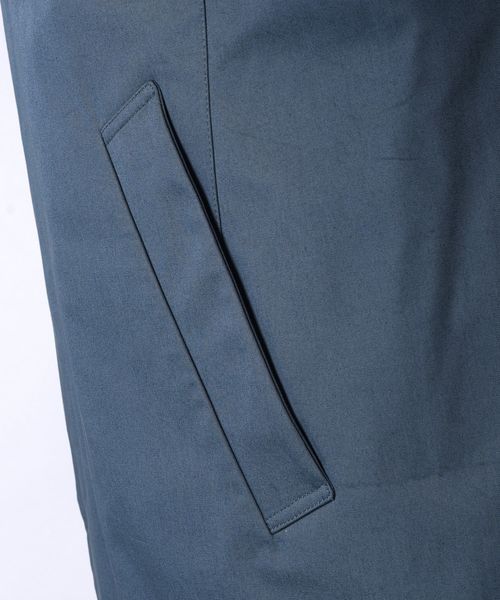 SHIPS(シップス)の「SD: LORO PIANA 【STORMSYSTEM】 コットン ステンカラーコート(ブルー)(ステンカラーコート・メンズ・ブルー・SMALL/MEDIUM/LARGE/X-LARGE)」の19枚目の写真