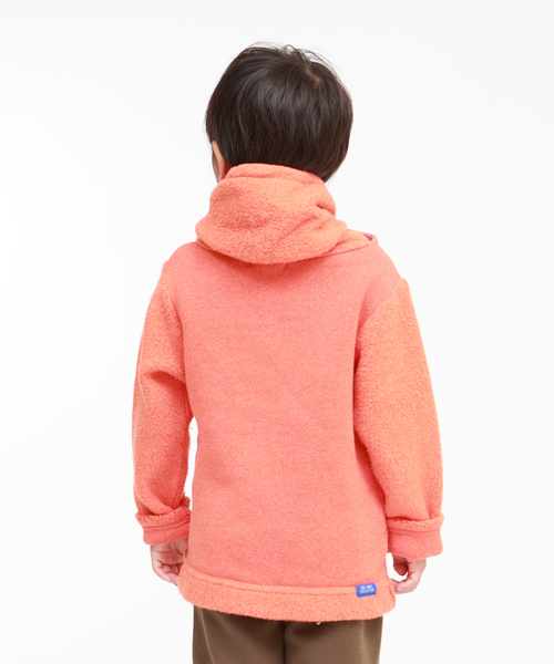 RAGMART（ラグマート）の「裏起毛プルオーバー（スウェット・キッズ・オレンジ/グリーン/グレー・100cm/110cm/120cm/130cm）」の10枚目の写真