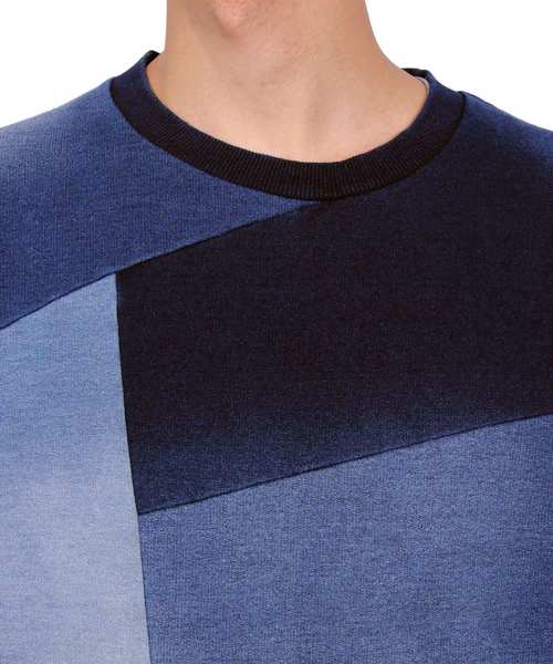 8(eight)(エイト)の「カットデニム クレイジー スウェット(スウェット・メンズ・インディゴブルー/ブルー・MEDIUM/LARGE/X-LARGE)」の9枚目の写真