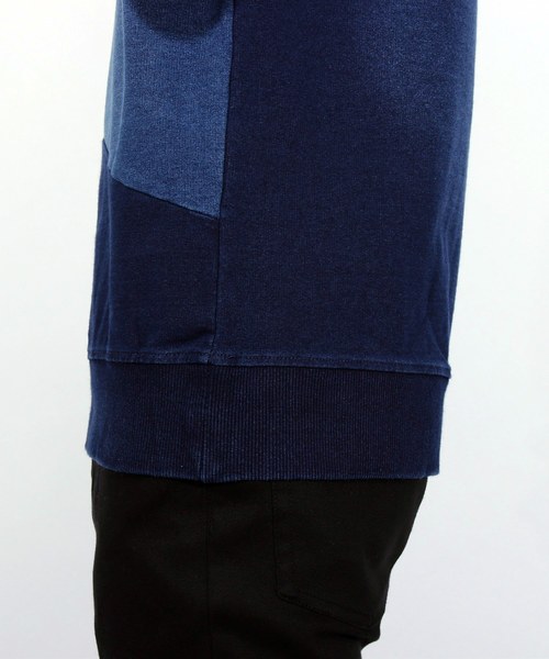 8(eight)(エイト)の「カットデニム クレイジー スウェット(スウェット・メンズ・インディゴブルー/ブルー・MEDIUM/LARGE/X-LARGE)」の16枚目の写真