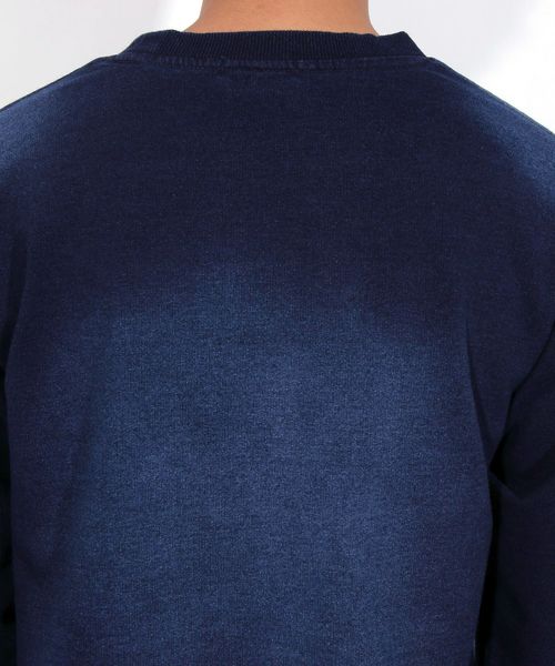 8(eight)(エイト)の「カットデニム クレイジー スウェット(スウェット・メンズ・インディゴブルー/ブルー・MEDIUM/LARGE/X-LARGE)」の18枚目の写真