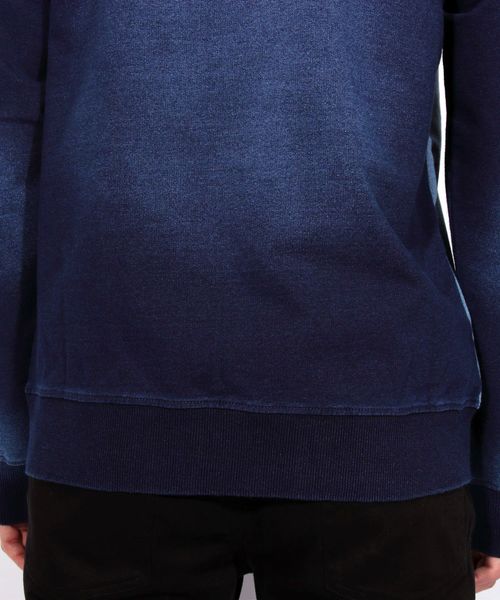 8(eight)(エイト)の「カットデニム クレイジー スウェット(スウェット・メンズ・インディゴブルー/ブルー・MEDIUM/LARGE/X-LARGE)」の19枚目の写真
