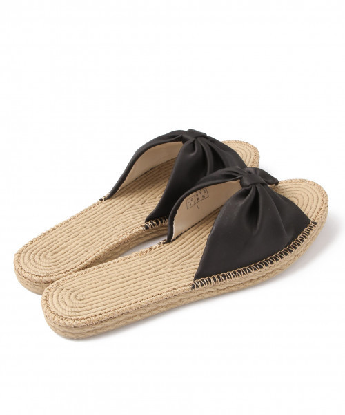 LOWRYS FARM（ローリーズファーム）の「サテンリボンサンダル　819395（サンダル・レディース・ホワイト系その他/ブラック/ベージュ/ブルー系その他/ピンク・MEDIUM/LARGE）」の8枚目の写真