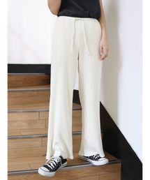 Ungrid | リブワイドラフパンツ(その他パンツ)