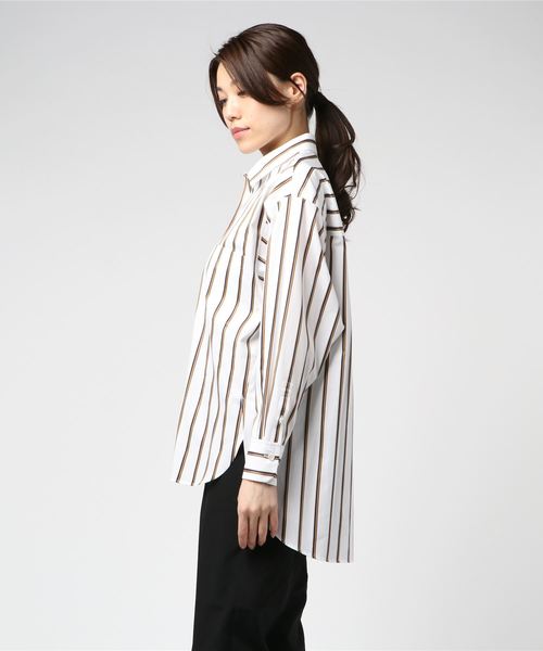 美品✨プルミエアロンディスモン SOMELOS ストライプシャツ 美品✨プルミエアロンディスモン SOMELOコラボ ストライプシャツ