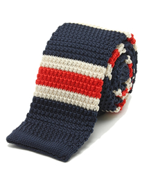 WEGO | WEGO/ボーダーニットタイ(ネクタイ)