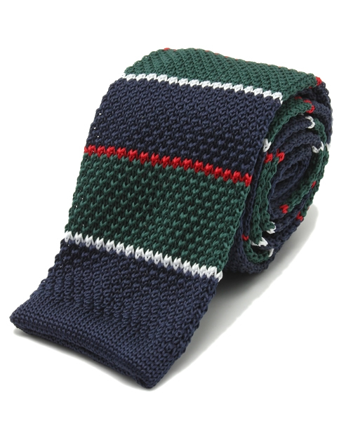 WEGO（ウィゴー）の「WEGO/ボーダーニットタイ（ネクタイ・メンズ・その他1/その他2/その他3/その他4/その他5/その他6・FREE）」の6枚目の写真