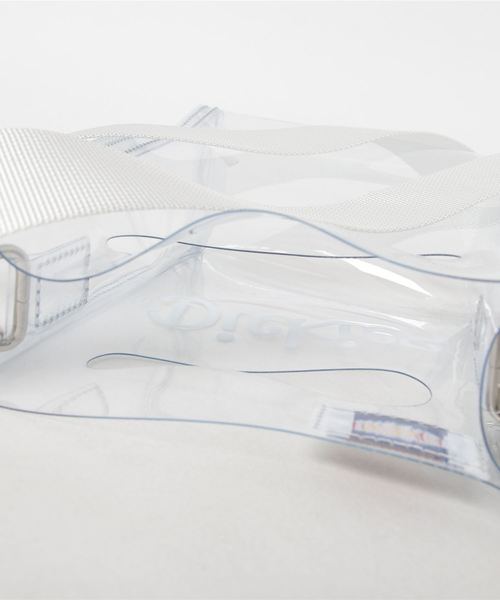 Dickies（ディッキーズ）の「WEGO/Dickiesスクエアクリアショルダーバッグ（ショルダーバッグ・レディース・ブラウン/パープル/ブラック/ホワイト・FREE）」の6枚目の写真