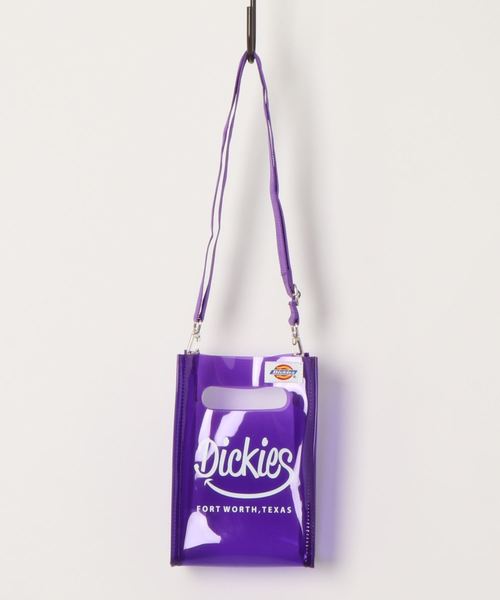 Dickies（ディッキーズ）の「WEGO/Dickiesスクエアクリアショルダーバッグ（ショルダーバッグ・レディース・ブラウン/パープル/ブラック/ホワイト・FREE）」の12枚目の写真
