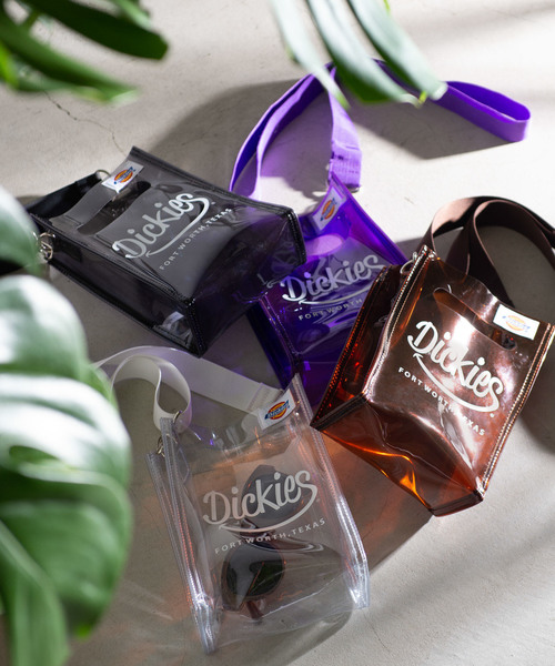 Dickies（ディッキーズ）の「WEGO/Dickiesスクエアクリアショルダーバッグ（ショルダーバッグ・レディース・ブラウン/パープル/ブラック/ホワイト・FREE）」の8枚目の写真