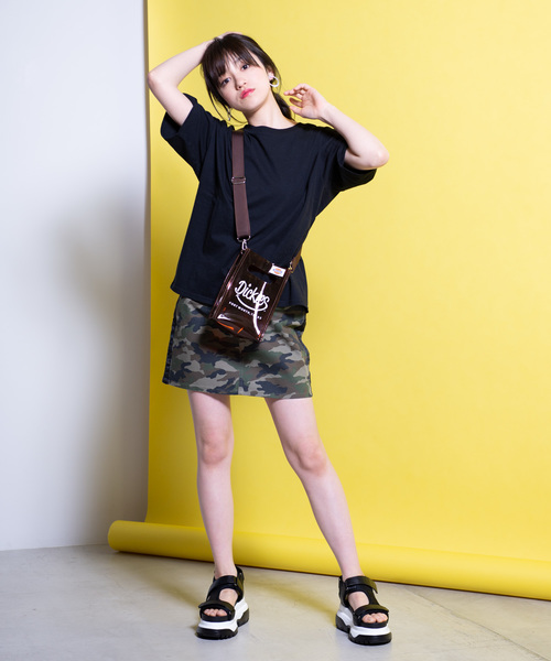 Dickies（ディッキーズ）の「WEGO/Dickiesスクエアクリアショルダーバッグ（ショルダーバッグ・レディース・ブラウン/パープル/ブラック/ホワイト・FREE）」の21枚目の写真