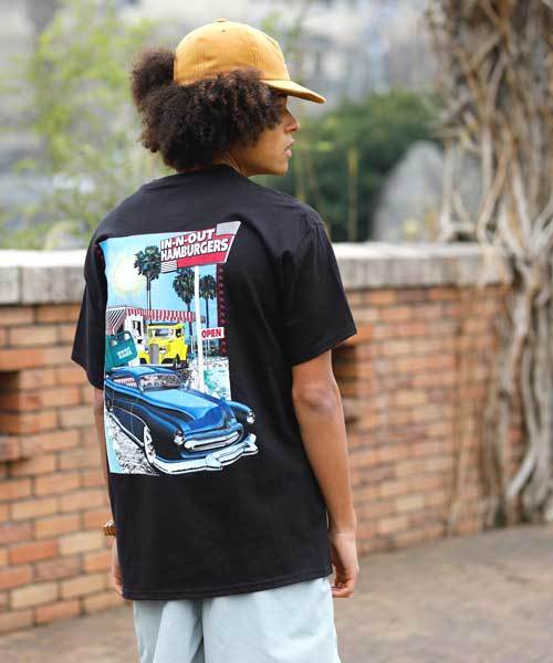 In-N-Out Burger（インアンドアウトバーガー）の「S/S TEE "RETRO STORE#1"/ ショートスリーブT "レトロストア#1”（Tシャツ/カットソー・メンズ・ブラック・SMALL/MEDIUM/LARGE/X-LARGE）」の6枚目の写真