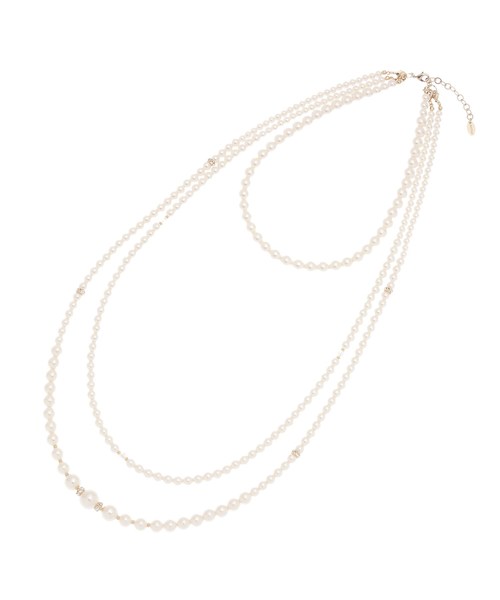 3連パール調ネックレス ネックレス Untitled アンタイトル のファッション通販 Zozotown