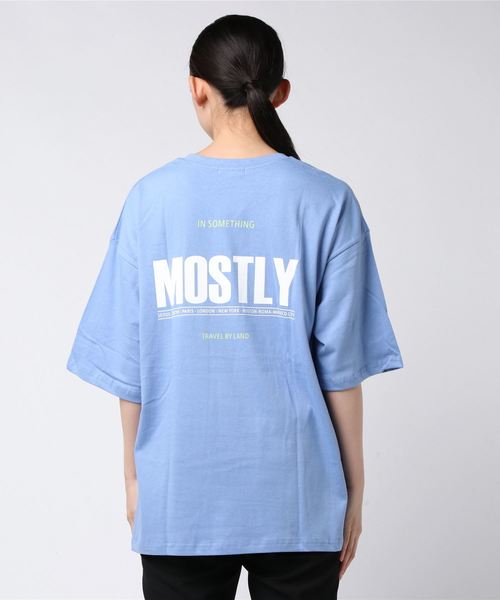 WEGO(ウィゴー)の「DING/MOSTLY Tシャツ(Tシャツ/カットソー・メンズ・ホワイト/イエロー/ブルー・FREE)」の7枚目の写真