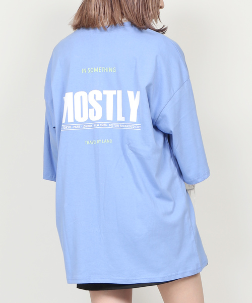 WEGO(ウィゴー)の「DING/MOSTLY Tシャツ(Tシャツ/カットソー・メンズ・ホワイト/イエロー/ブルー・FREE)」の3枚目の写真