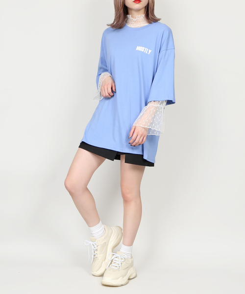 WEGO(ウィゴー)の「DING/MOSTLY Tシャツ(Tシャツ/カットソー・メンズ・ホワイト/イエロー/ブルー・FREE)」の14枚目の写真