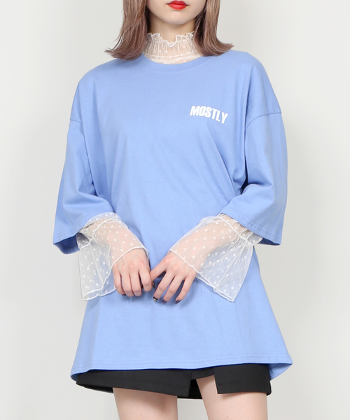 WEGO(ウィゴー)の「DING/MOSTLY Tシャツ(Tシャツ/カットソー・メンズ・ホワイト/イエロー/ブルー・FREE)」の12枚目の写真