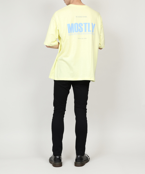 WEGO(ウィゴー)の「DING/MOSTLY Tシャツ(Tシャツ/カットソー・メンズ・ホワイト/イエロー/ブルー・FREE)」の16枚目の写真