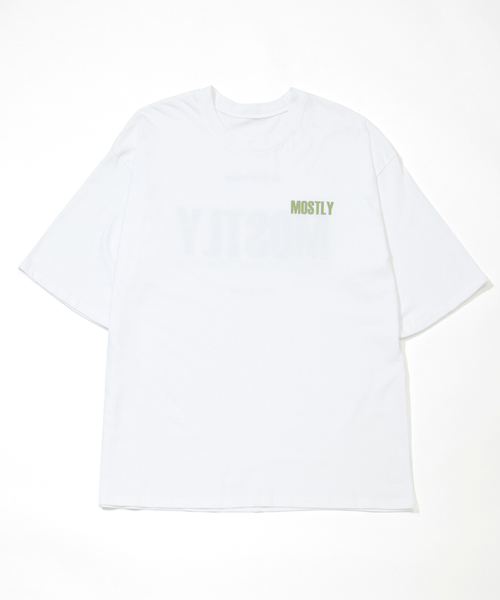 WEGO(ウィゴー)の「DING/MOSTLY Tシャツ(Tシャツ/カットソー・メンズ・ホワイト/イエロー/ブルー・FREE)」の20枚目の写真