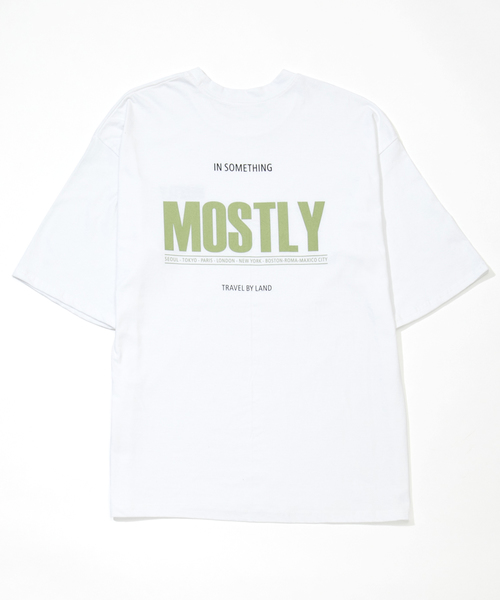 WEGO(ウィゴー)の「DING/MOSTLY Tシャツ(Tシャツ/カットソー・メンズ・ホワイト/イエロー/ブルー・FREE)」の21枚目の写真