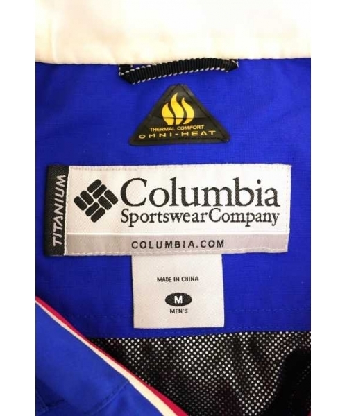 Columbia マウンテンパーカー デクルーズサミットシェル PM2296 M ブランド古着】デクルーズサミットシェル マウンテンパーカー