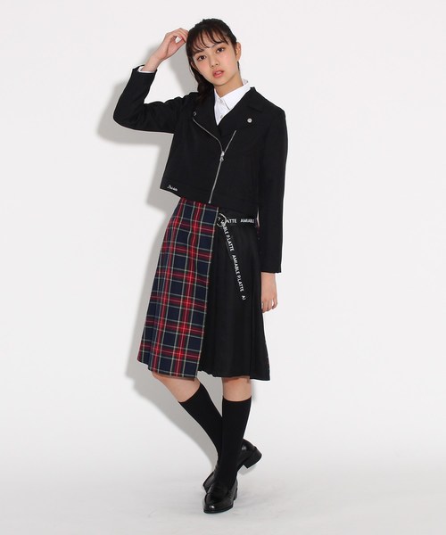 半額 50％OFFの通販 セール】【卒服】ライダース ジャケット（ライダースジャケット フォーマル・ドレス・スーツ