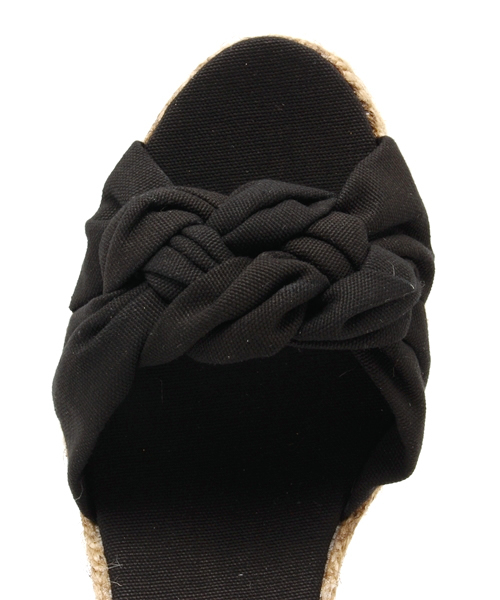 NANO universe（ナノユニバース）の「あみこみエスパ（サンダル・レディース・ベージュ/ブラック/ネイビー/オレンジ・37/36/35/38）」の9枚目の写真