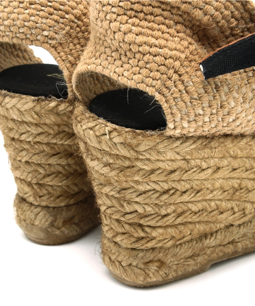 NANO universe（ナノユニバース）の「あみこみエスパ（サンダル・レディース・ベージュ/ブラック/ネイビー/オレンジ・37/36/35/38）」の12枚目の写真