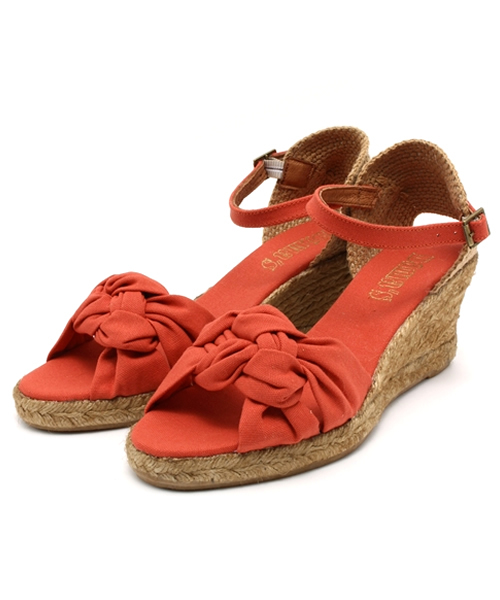 NANO universe（ナノユニバース）の「あみこみエスパ（サンダル・レディース・ベージュ/ブラック/ネイビー/オレンジ・37/36/35/38）」の14枚目の写真