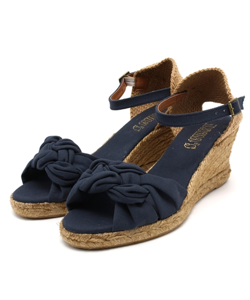 NANO universe（ナノユニバース）の「あみこみエスパ（サンダル・レディース・ベージュ/ブラック/ネイビー/オレンジ・37/36/35/38）」の15枚目の写真