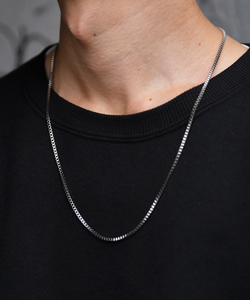kutir（クティール）の「チェーンネックレス（ネックレス・メンズ・シルバー・FREE）」の2枚目の写真