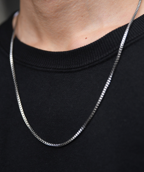 kutir（クティール）の「チェーンネックレス（ネックレス・メンズ・シルバー・FREE）」の3枚目の写真
