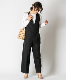 新品未使用　Whim Gazette　コットンシフォンノースリーブコンビネゾン 50793385b_b_06_215.jpg