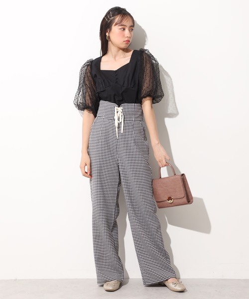 one after another NICE CLAUP（ワンアフターアナザーナイスクラップ）の「2Wayクロコスクエアバッグ（ショルダーバッグ・レディース・モカ/ベージュ/カーキ/アイボリー・FREE）」の12枚目の写真