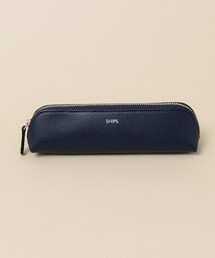 SHIPS（シップス）の「SHIPS:【SAFFIANO LEATHER】イタリアンレザー ペンケース（ステーショナリー）」