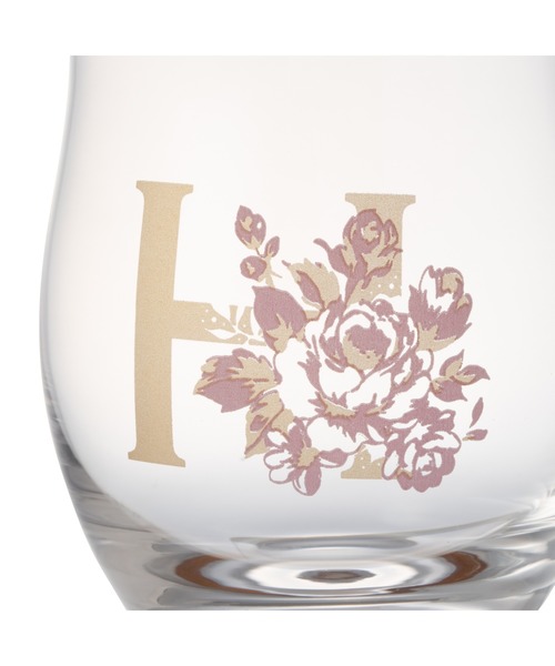 Francfranc（フランフラン）の「フラワー イニシャルグラス Ｈ（グラス/マグカップ/タンブラー・レディース・マルチ・FREE）」の3枚目の写真