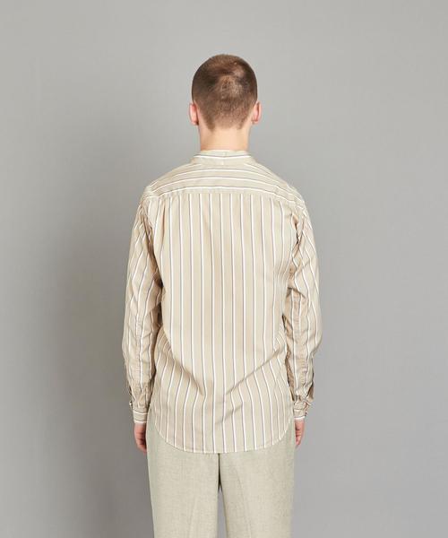Steven Alan（スティーブンアラン）の「＜Steven Alan＞ GIZA 92 T/C STRIPE SINGLE NEEDLE SHIRT/シャツ（シャツ/ブラウス・メンズ・ベージュ/ホワイト・LARGE/X-LARGE/MEDIUM/SMALL）」の7枚目の写真