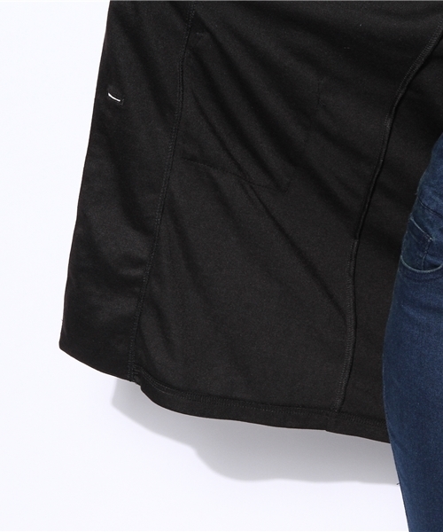 VENCEEXCHANGE（ヴァンスエクスチェンジ）の「カットチェスターコート（チェスターコート・レディース・ブラック/ネイビー/キャメル・LARGE/MEDIUM）」の12枚目の写真