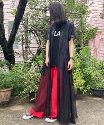 AVIE | シフォンシースルーワンピース(ワンピース)