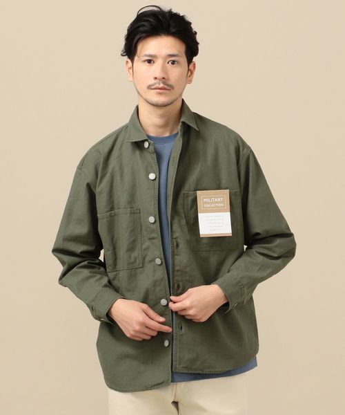 SHIPS（シップス）の「SC: ミリタリー カバー ジャケット