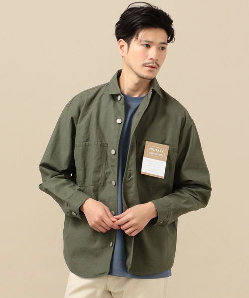 SHIPS（シップス）の「SC: ミリタリー カバー ジャケット