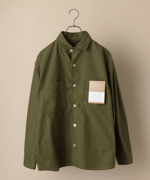 SHIPS（シップス）の「SC: ミリタリー カバー ジャケット