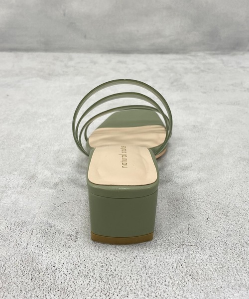 natural couture（ナチュラルクチュール）の「チューブヒモサンダル（サンダル・レディース・クリアブラック/ベージュ系その他/グリーン系その他/グリーン系その他2/ホワイト系その他・M/L）」の17枚目の写真