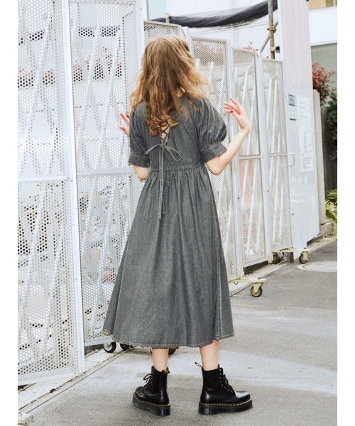 jouetie（ジュエティ）の「バックオープンレースアップワンピース