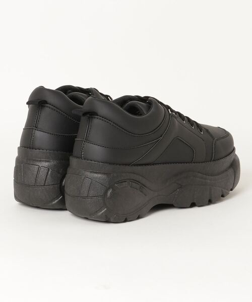 LOVEHUNTER（ラブハンター）の「Love Hunter / 厚底ボリュームソール ダッドスニーカー(1530)（スニーカー・レディース・ホワイト/ブラック/ブラック×ブラック/ベージュ・LL/M/L/S/40/41/42/44/43/SS）」の5枚目の写真